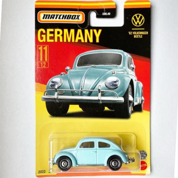 Matchbox | Best of Germany Serie Mix 4 11/12 1962 VW Beetle hellblau