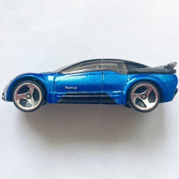 Hot Wheels | Pontiac Rageous Metalflake Blue 2000 without packaging