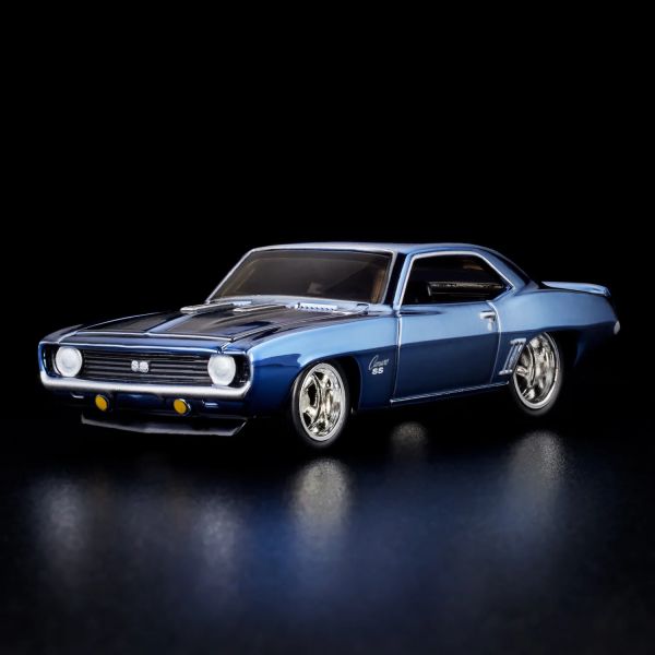 Hot Wheels | 2023 Hot Wheels Collectors RLC Exclusive 1969 Chevy Camaro SS Spectraflame steel blue