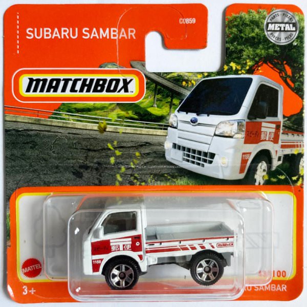 Matchbox | Subaru Sambar Truck weiß/rot