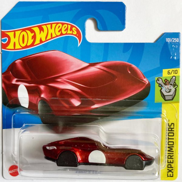 Hot Wheels | Coupe Clip keychain red metallic