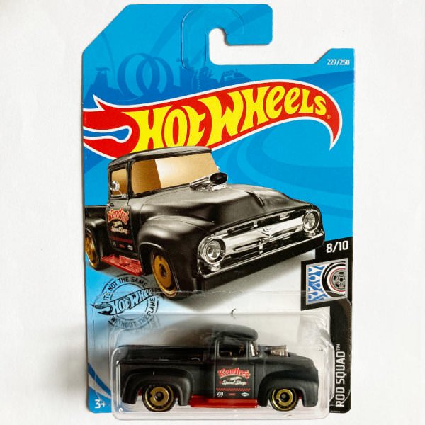 Hot Wheels | Custom '56 Ford Truck KENDRES matte black