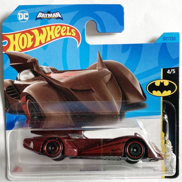 Hot Wheels | Batmobile dunkelrot