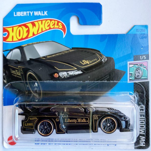 Hot Wheels | LB Super Silhouette Nissan Silvia (S15) schwarz/gold