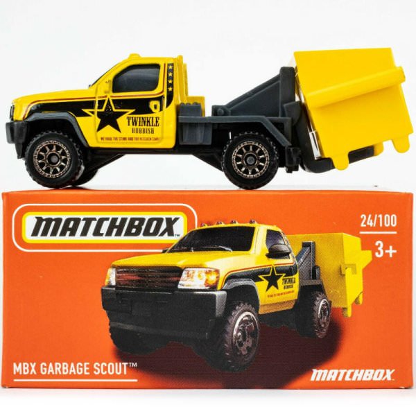 Matchbox | Trash Scout yellow