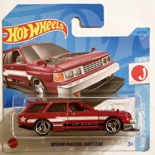 Hot Wheels | Nissan Maxima Drift Car metallic red