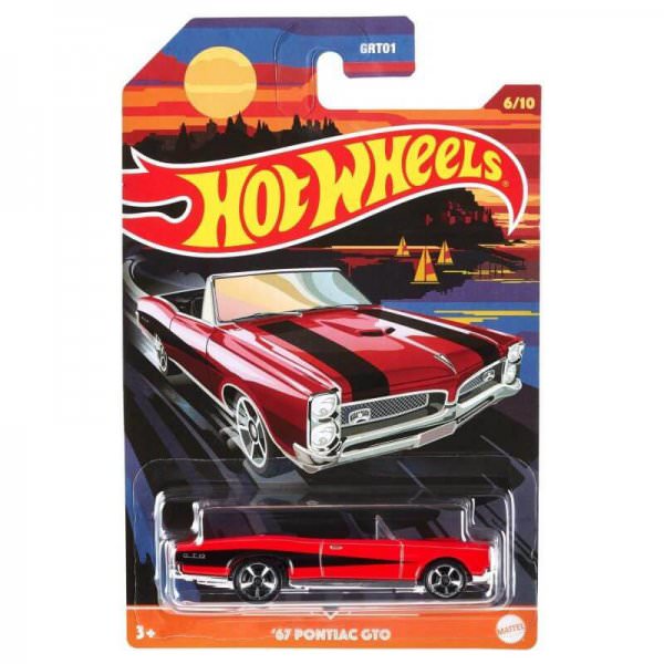 Hot Wheels | 1967 Pontiac GTO rot