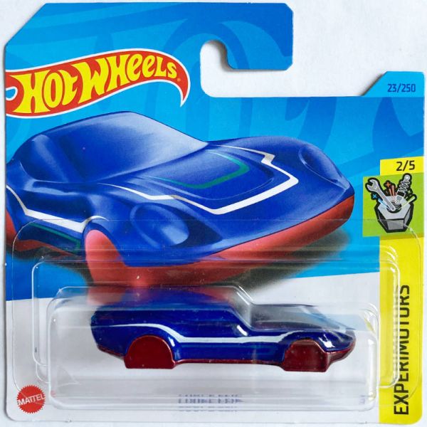 Hot Wheels | Coupe Clip Schlüsselanhänger blau/dunkelrot