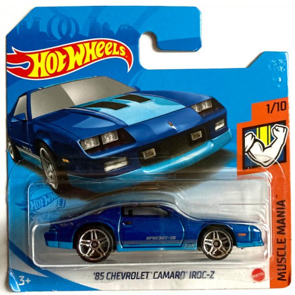 Hot Wheels | '85 Chevrolet Camaro IROC-Z blue metallic
