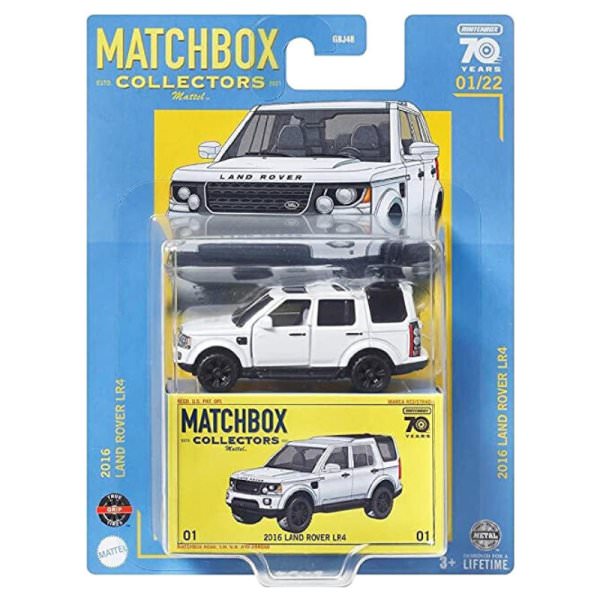 Matchbox | Collectors Series 2023 01/22 2016 Land Rover LR4 white