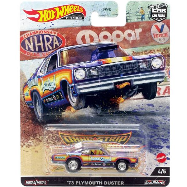 Hot Wheels | Dragstrip 4/5 '73 Plymouth Duster LAST STAND violett