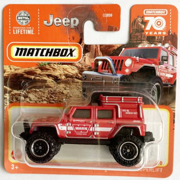 Matchbox | Jeep Wrangler Superlift rot