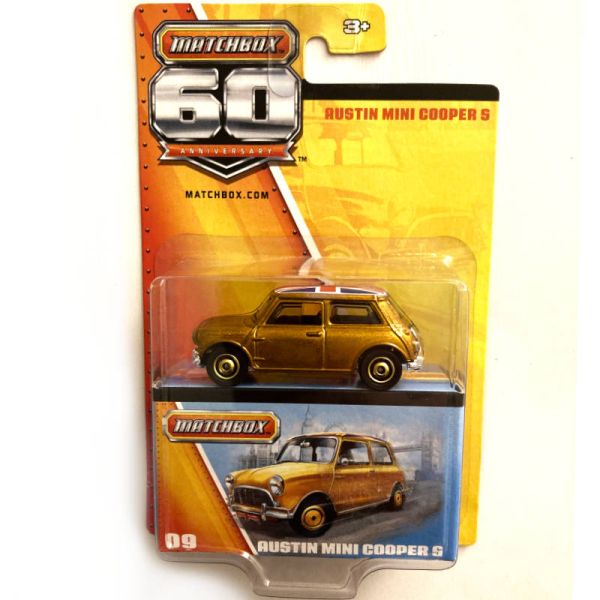 Matchbox | Austin Mini Cooper goldfarbender S Matchbox 60th Anniversary