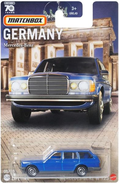 Matchbox | Best of Germany Series Mix 6 no. 05/12 1980 Mercedes-Benz Wagon W123 blue