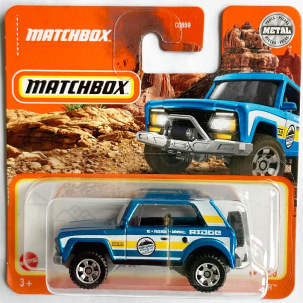 Matchbox | MBX Field Car blaumetallic