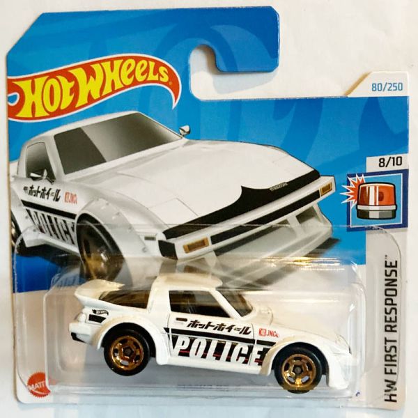 Hot Wheels | Mazda RX-7 POLICE white