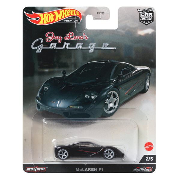 Hot Wheels | Jay Leno's Garage 2/5 McLaren F1 black