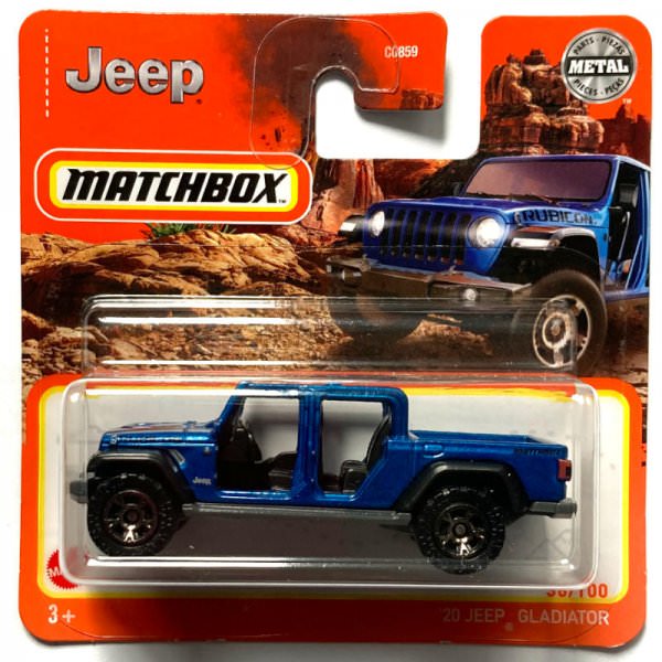 Matchbox | '20 Jeep Gladiator blue metallic