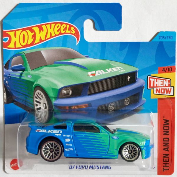 Hot Wheels | ‘07 Ford Mustang FALKEN blue