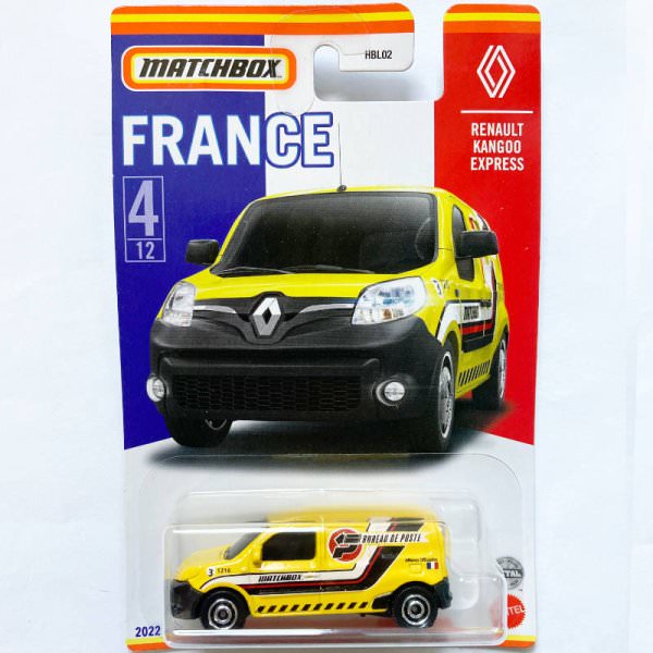 Matchbox | Best of France Series Mix 3 04/12 Renault Kangoo Express yellow