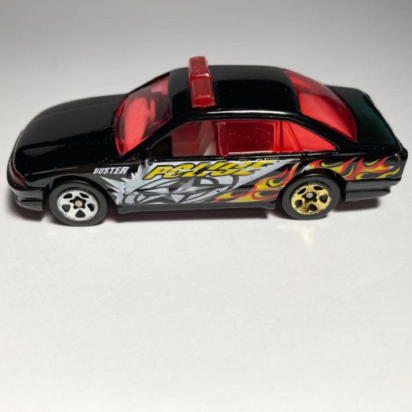 Hot Wheels | Ford Mustang Police Buster schwarz 1989