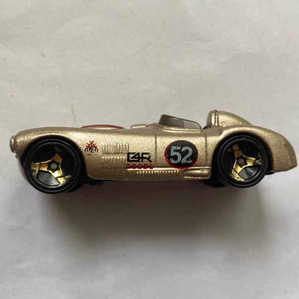 Hot Wheels | Cunningham C4R Metalflake Light Gold 2004 ohne Verpackung
