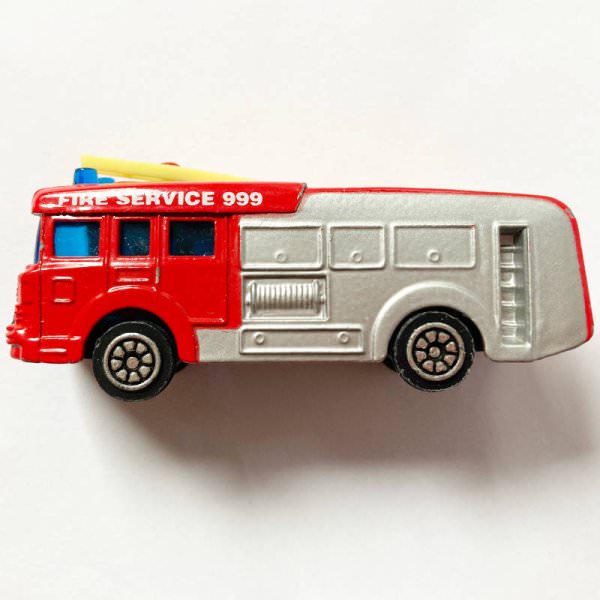 Corgi Junior | ERF Fire Engine rot / silber - ohne Verpackung