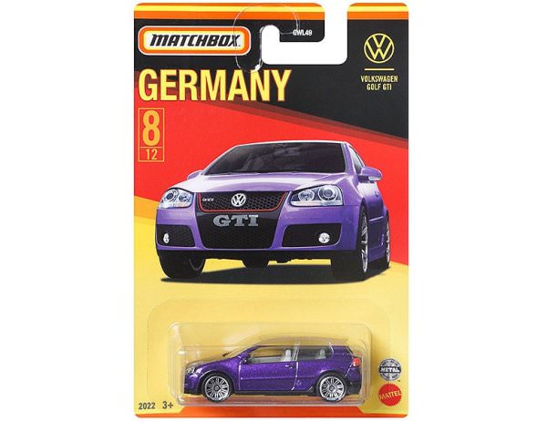 Matchbox | Best of Germany Series Volkswagen Golf GTI purble metallic