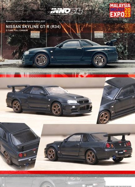 INNO64 Models | Nissan Skyline GT-R (R34) Z-Tune Full Carbon Version