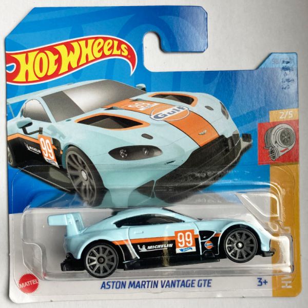 Hot Wheels | Aston Martin Vantage GTE #99 GULF hellblau