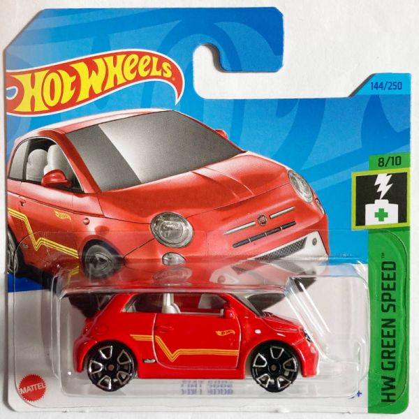 Hot Wheels | Fiat 500e red