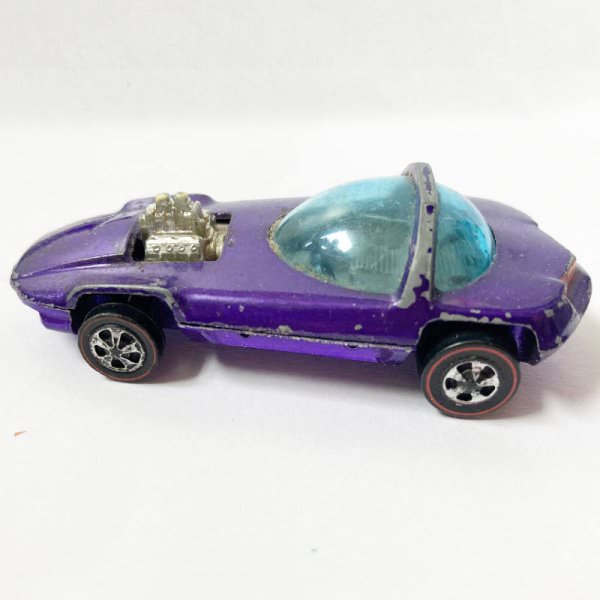 Hot Wheels | Silhoutte purple metallic Redline