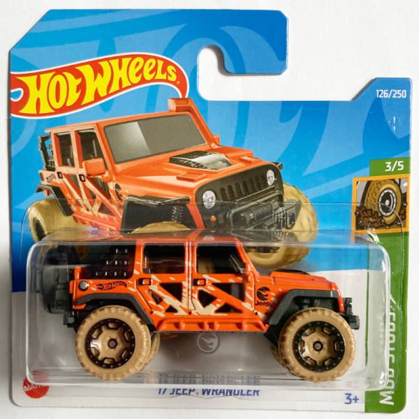 Hot Wheels | '17 Jeep Wrangler TH orange