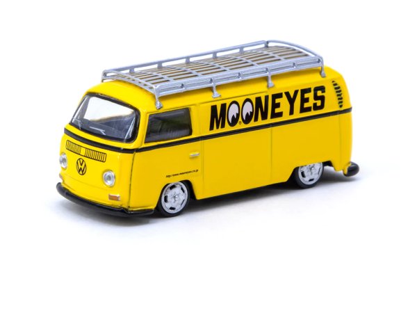 Tarmac Works | Volkswagen Type II (T2) Panel Van Mooneyes yellow