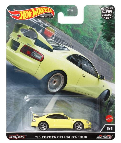 Hot Wheels | Montain Drifters 05 '95 Toyota Celica GT-Four yellow