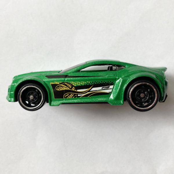 Hot Wheels | Torque Twister metallic green without packaging