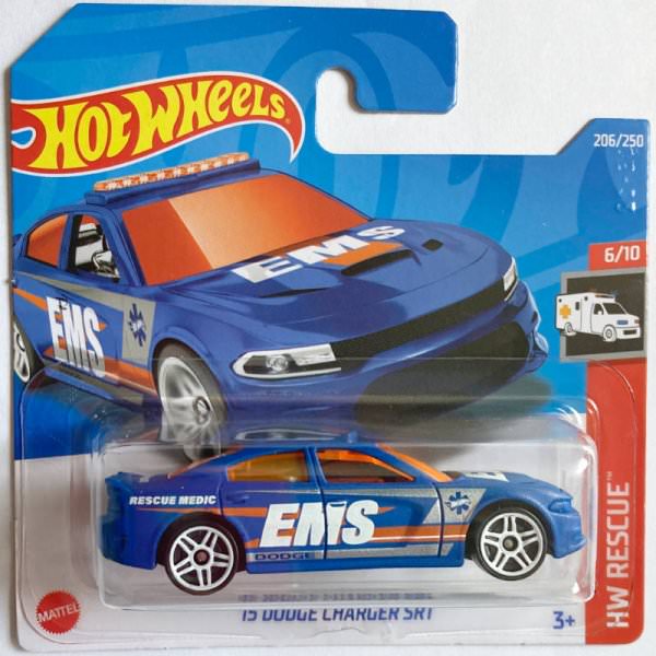 Hot Wheels | ‘15 Dodge Charger SRT EMS matt blue
