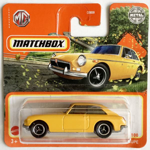 Matchbox | 1971 MGB GT Coupe yellow-orange