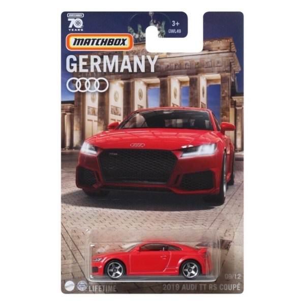 Matchbox | Best of Germany Series Mix 5 09/12 2019 Audi TT RS Coupé red