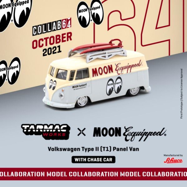 Tarmac Works | Schuco x Tarmac Works Volkswagen Type II (T1) Panel Van *MOON Equipped*