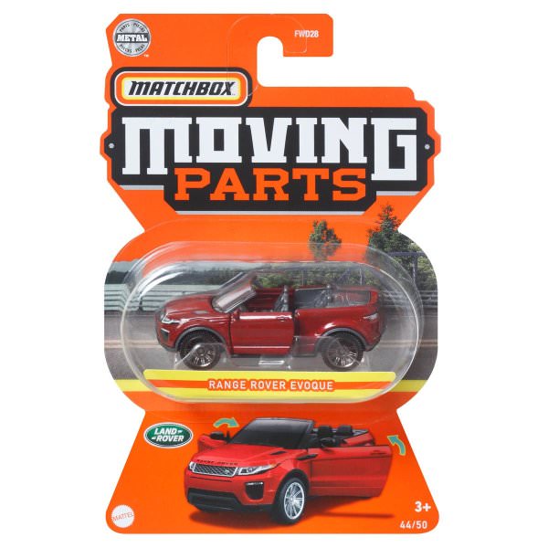Matchbox | Moving Parts 44/50 2016 Range Rover Evoque rot