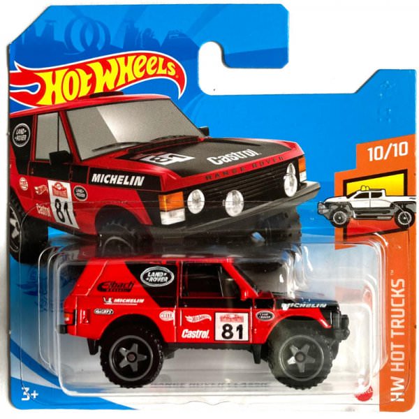 Hot Wheels | Range Rover Classic red #81