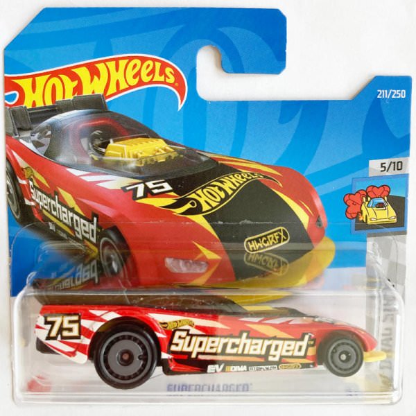Hot Wheels | Supercharged red