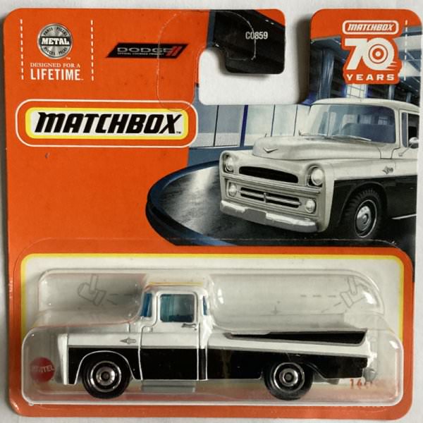 Matchbox | 1957 Dodge Sweptside Pickup weiß / schwarz