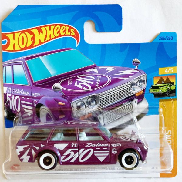 Hot Wheels | Datsun Bluebird Wagon 510 purple