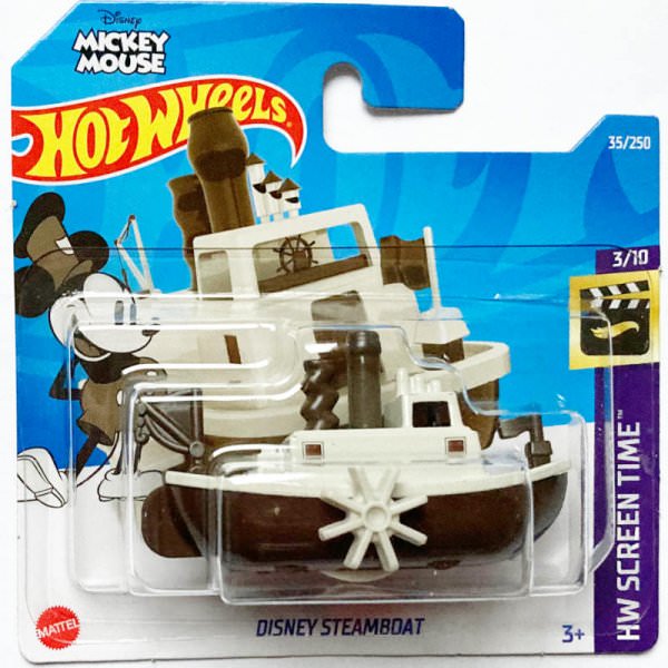 Hot Wheels | Micky Mouse Disney Steamboat brown