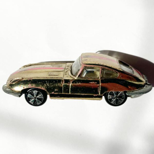 Faller | Hit Car Jaguar E-Type gold chrome
