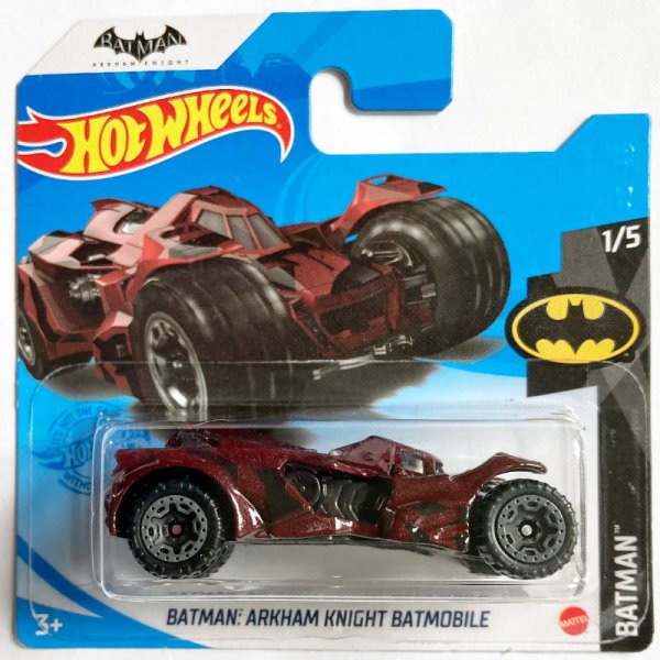 Hot Wheels | Batman: Arkham Knight Batmobil dark red
