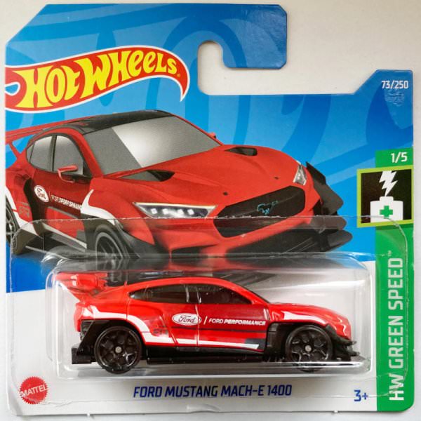 Hot Wheels | Ford Mustang Mach-E 1400 red