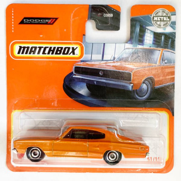 Matchbox | 1966 Dodge Charger orange